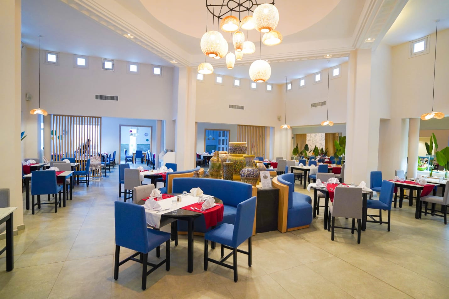 The restaurants